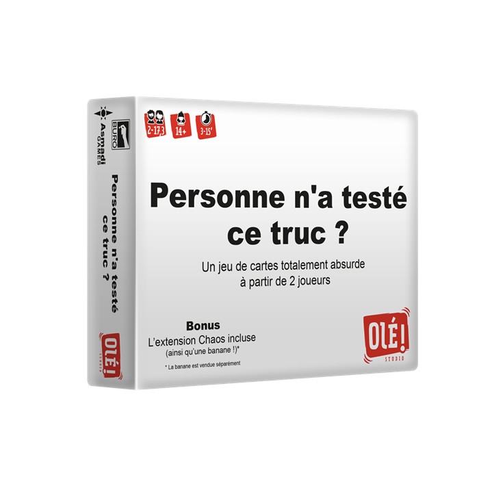 PERSONNE N'A TESTÉ CE TRUC PERSONNE N'A TESTÉ CE TRUC