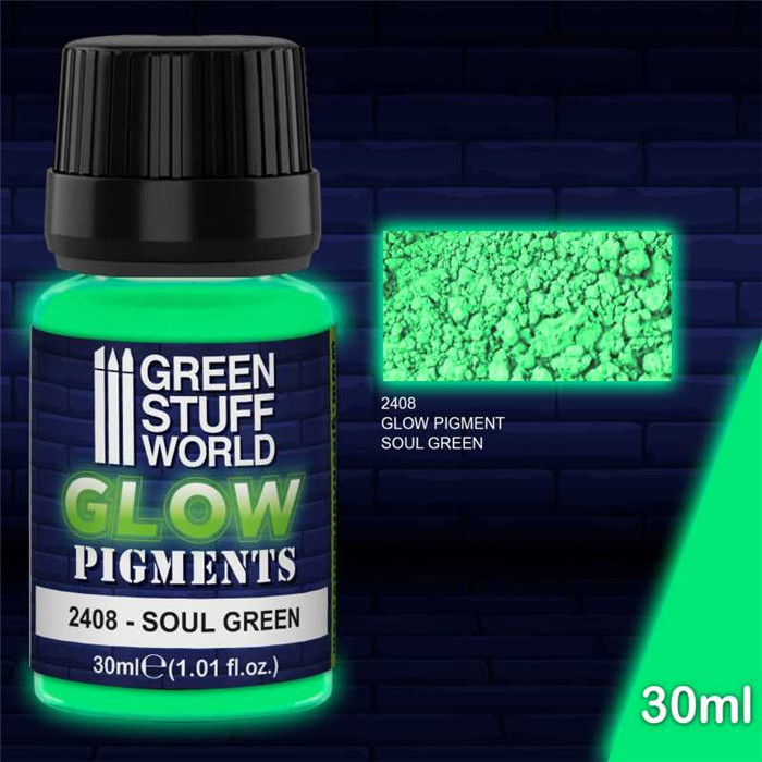 PIGMENT PHOSPHORESCENT - VERT DE L'ÂME PIGMENT PHOSPHORESCENT - VERT DE L'ÂME