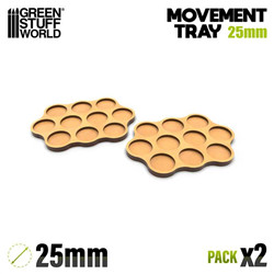 PLATEAUX DE MOUVEMENT MDF - SKIRMISH AOS 25MM 3X4X3