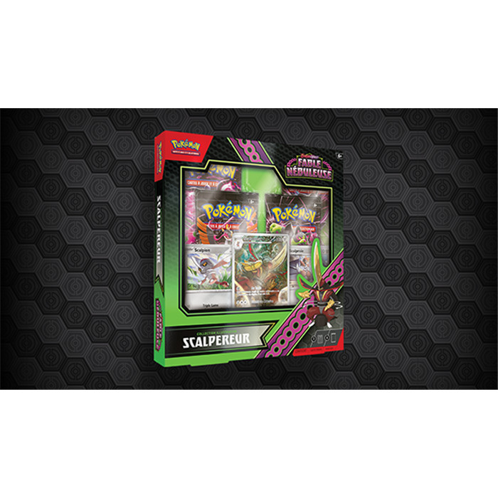 POKEMON - 6.5 - COFFRET SCALPEREUR POKEMON - 6.5 - COFFRET SCALPEREUR
