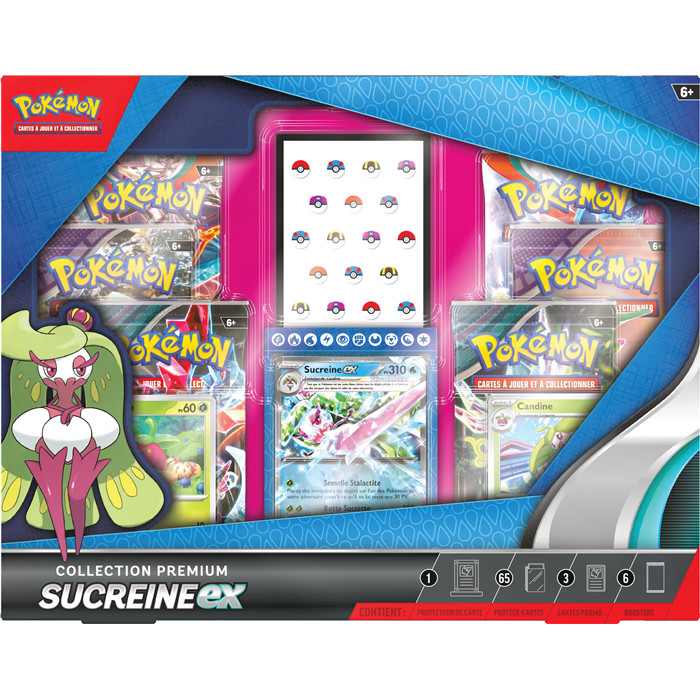 POKEMON - COFFRET SUCREINE EX POKEMON - COFFRET SUCREINE EX