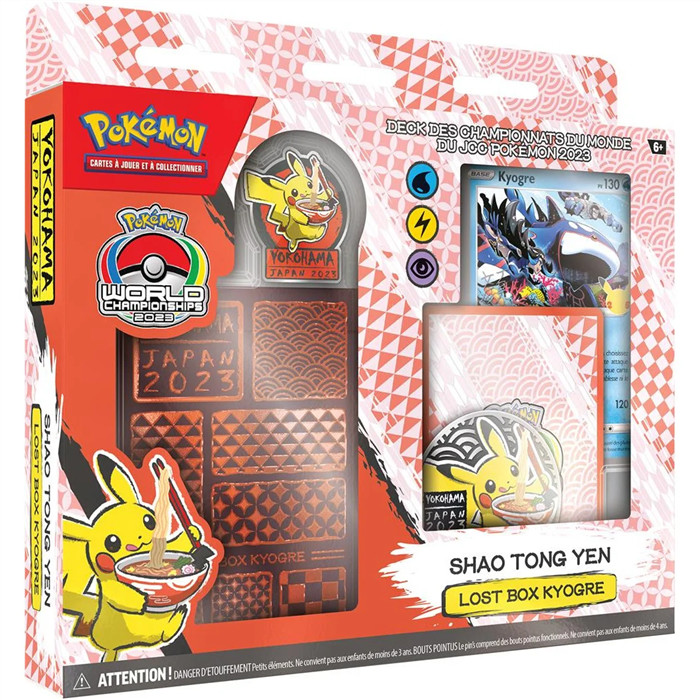 POKÉMON - DECK DES CHAMPIONS 2023 - KYOGRE POKÉMON - DECK DES CHAMPIONS 2023 - KYOGRE