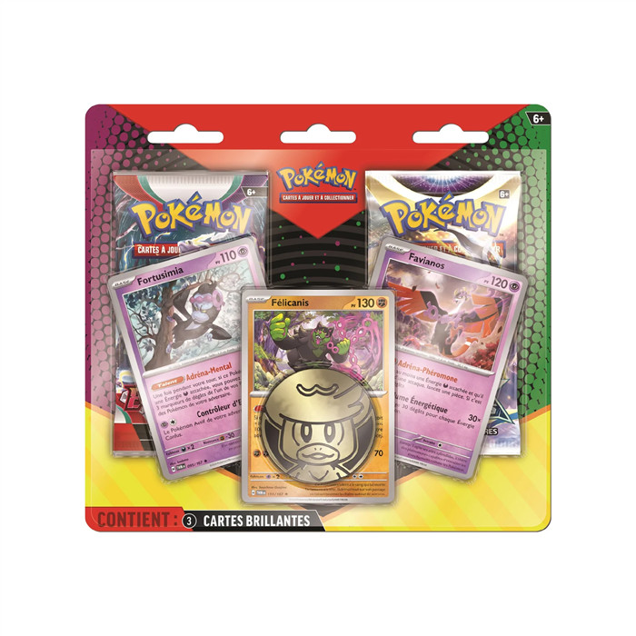 POKÉMON - DUO PACK - FORTUSIMIA/FÉLICANIS/FAVIANOS POKÉMON - DUO PACK - FORTUSIMIA/FÉLICANIS/FAVIANOS