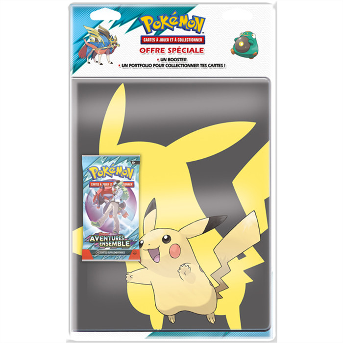 POKÉMON -  EV 09 - AVENTURES ENSEMBLE - PORTFOLIO + BOOSTER POKÉMON -  EV 09 - AVENTURES ENSEMBLE - PORTFOLIO + BOOSTER