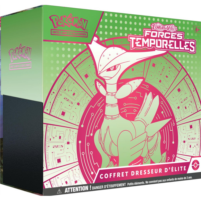 POKÉMON - TEMPORAL FORCES - ETB - VERT-DE-FER-EX POKÉMON - TEMPORAL FORCES - ETB - VERT-DE-FER-EX