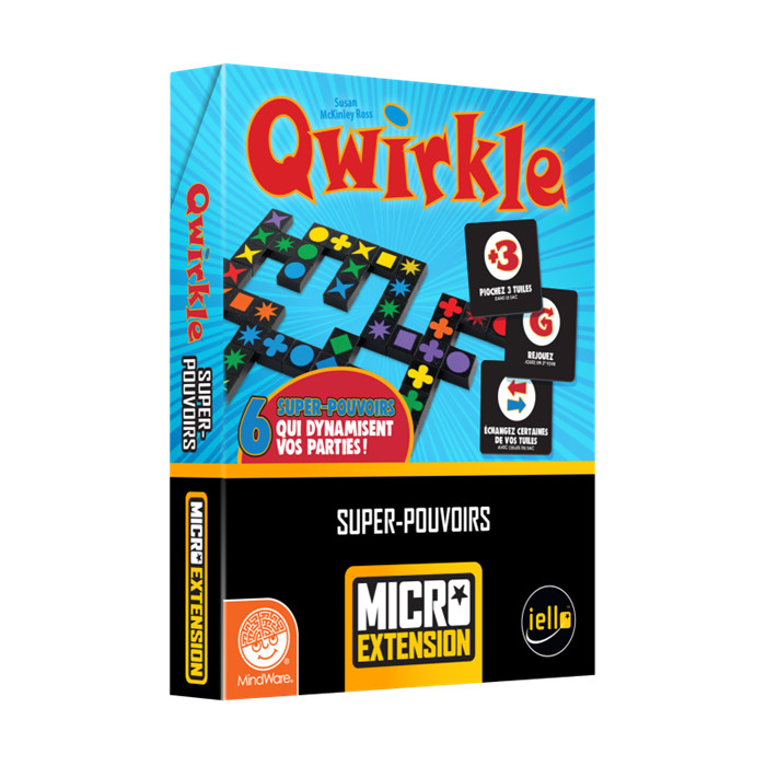 QWIRKLE - SUPER POUVOIRS QWIRKLE - SUPER POUVOIRS