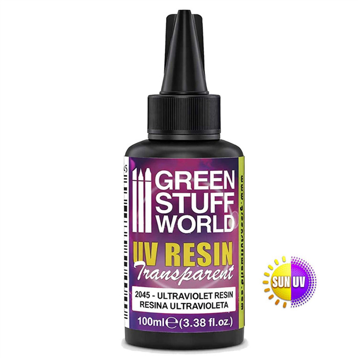 RÉSINE ULTRAVIOLETTE 100ML - EFFET D'EAU RÉSINE ULTRAVIOLETTE 100ML - EFFET D'EAU