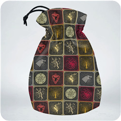 SAC À DÉS - GAME OF THRONES, LES BLASONS