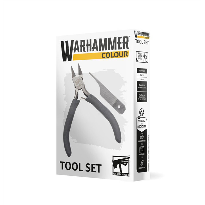 SET D'OUTILS WARHAMMER COLOUR SET D'OUTILS WARHAMMER COLOUR