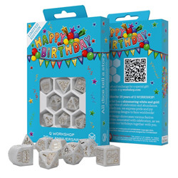 SET DE DÉS 20 ANS - JOYEUX ANNIVERSAIRE