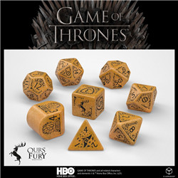 SET DE DÉS GAME OF THRONES - BARATHEON