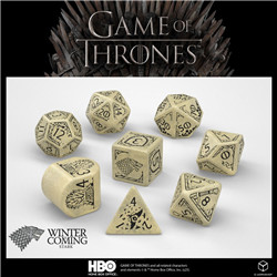 SET DE DÉS GAME OF THRONES - STARKS
