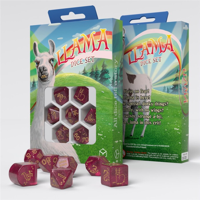 SET DE DÉS LAMA - PUFFY SET DE DÉS LAMA - PUFFY