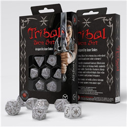 SET DE DÉS TRIBAL - PERLE & MARRON