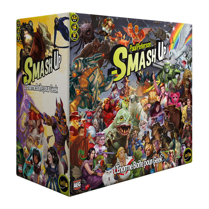 SMASH UP - L'ÉNORME BOITE POUR GEEK SMASH UP - L'ÉNORME BOITE POUR GEEK