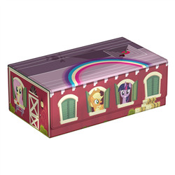 SQUAROES - COLLECTORS CASE MY LITTLE PONY "FRIENDSHIP IS MAGIC" - BARN