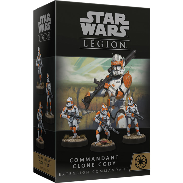 STAR WARS LEGION : COMMANDANT CLONE CODY EXTENSION COMMANDANT STAR WARS LEGION : COMMANDANT CLONE CODY EXTENSION COMMANDANT
