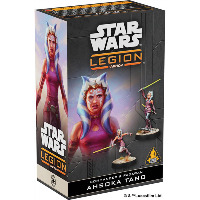 STAR WARS LEGION: COMMANDER & PADAWAN AHSOKA TANO STAR WARS LEGION: COMMANDER & PADAWAN AHSOKA TANO
