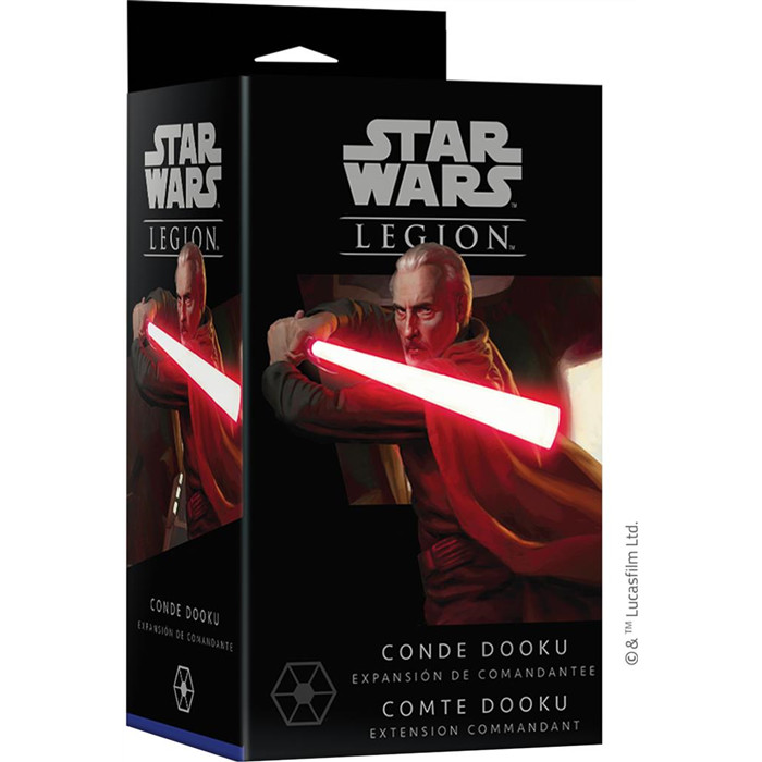 STAR WARS LEGION : COMTE DOOKU - EXTENSION COMMANDANT STAR WARS LEGION : COMTE DOOKU - EXTENSION COMMANDANT