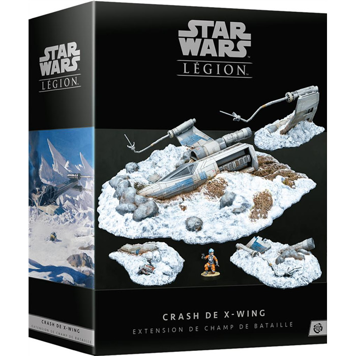 STAR WARS LEGION : CRASHED X-WING - EXTENSION CHAMP DE BATAILLE STAR WARS LEGION : CRASHED X-WING - EXTENSION CHAMP DE BATAILLE