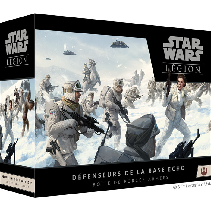 STAR WARS LEGION : DÉFENSEURS DE LA BASE ECHO - BOITE DE FORCES ARMÉES STAR WARS LEGION : DÉFENSEURS DE LA BASE ECHO - BOITE DE FORCES ARMÉES