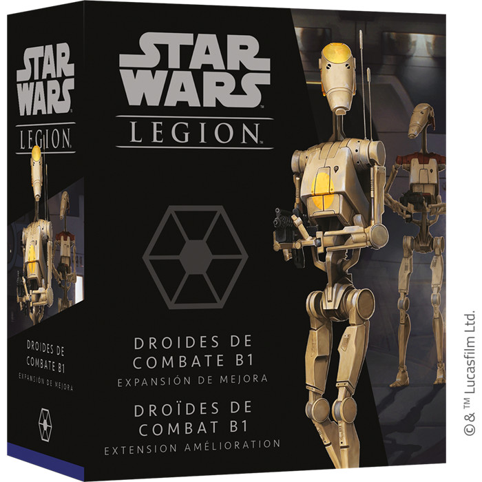 STAR WARS LEGION : DROIDES DE COMBAT B1 - EXTENSION AMELIORATION STAR WARS LEGION : DROIDES DE COMBAT B1 - EXTENSION AMELIORATION