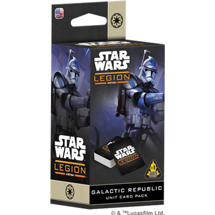 STAR WARS LEGION :  GALACTIC REPUBLIC (CARD PACK) STAR WARS LEGION :  GALACTIC REPUBLIC (CARD PACK)
