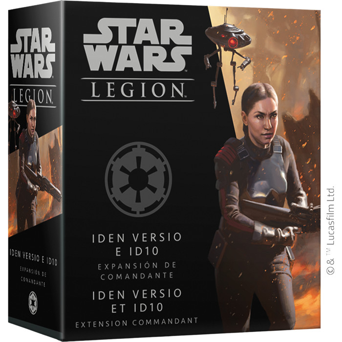 STAR WARS LEGION : IDEN VERSIO ET ID10 - EXTENSION COMMANDANT STAR WARS LEGION : IDEN VERSIO ET ID10 - EXTENSION COMMANDANT