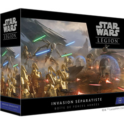 STAR WARS LEGION : INVASION SÉPARATISTE - BOITE DE FORCES ARMÉES
