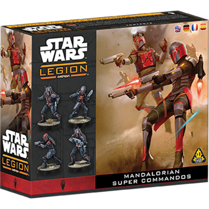 STAR WARS LEGION : MANDALORIAN SUPER COMMANDOS (REISSUE) STAR WARS LEGION : MANDALORIAN SUPER COMMANDOS (REISSUE)