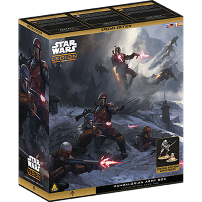 STAR WARS LEGION : MANDALORIENS - BOITE DE FORCES ARMÉES STAR WARS LEGION : MANDALORIENS - BOITE DE FORCES ARMÉES