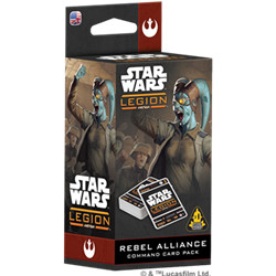 STAR WARS LEGION : REBEL ALLIANCE COMMAND CARD PACK