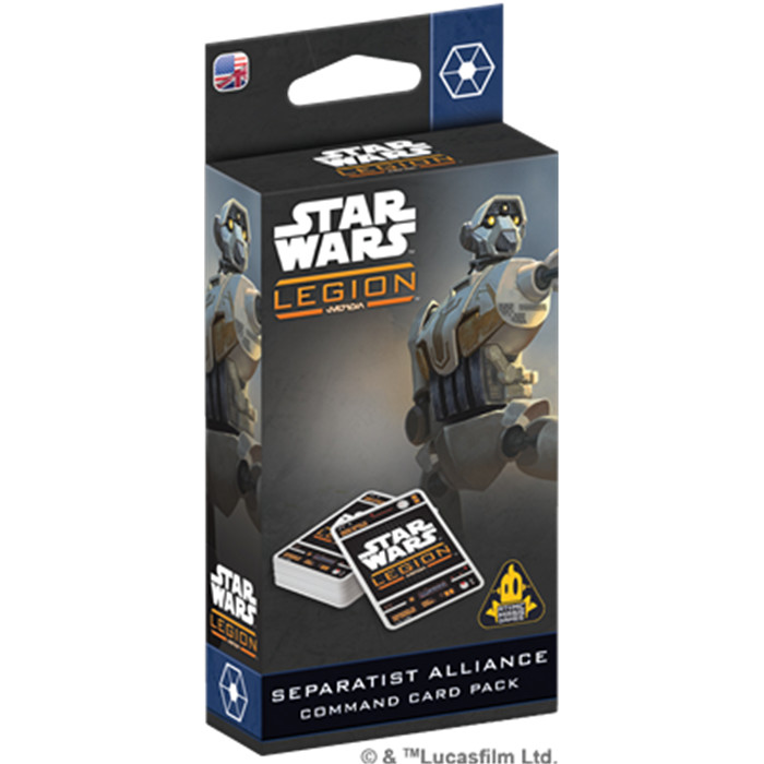 STAR WARS LEGION : SEPARATIST ALLIANCE COMMAND CARD PACK STAR WARS LEGION : SEPARATIST ALLIANCE COMMAND CARD PACK