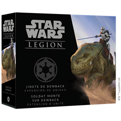 STAR WARS LEGION : SOLDAT MONTÉ SUR DEWBACK