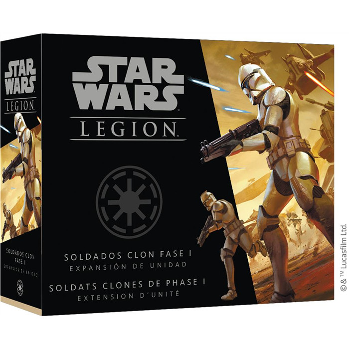STAR WARS LEGION : SOLDATS CLONES DE PHASE 1 STAR WARS LEGION : SOLDATS CLONES DE PHASE 1