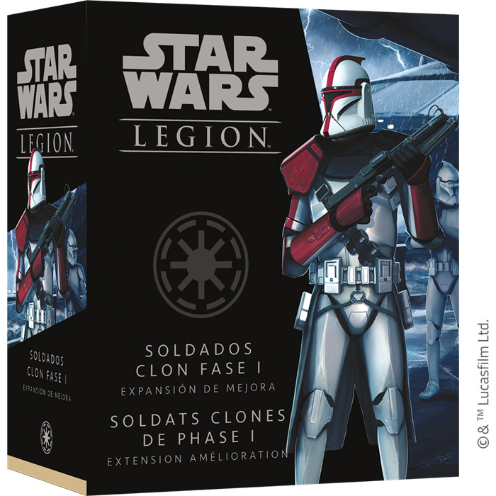STAR WARS LEGION : SOLDATS CLONES DE PHASE 1 - EXTENSION AMELIORATION STAR WARS LEGION : SOLDATS CLONES DE PHASE 1 - EXTENSION AMELIORATION