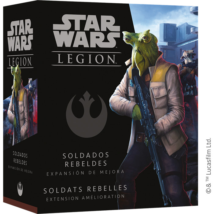 STAR WARS LEGION : SOLDATS REBELLES - EXTENSION AMÉLIORATION STAR WARS LEGION : SOLDATS REBELLES - EXTENSION AMÉLIORATION