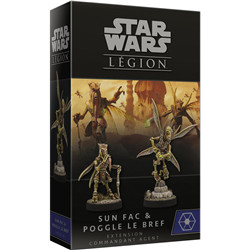 STAR WARS LEGION : SUN FAC & POGGLE - EXTENSION AGENT