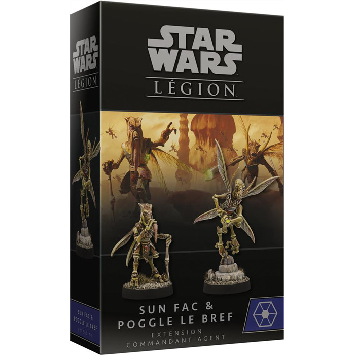 STAR WARS LEGION : SUN FAC & POGGLE - EXTENSION AGENT STAR WARS LEGION : SUN FAC & POGGLE - EXTENSION AGENT