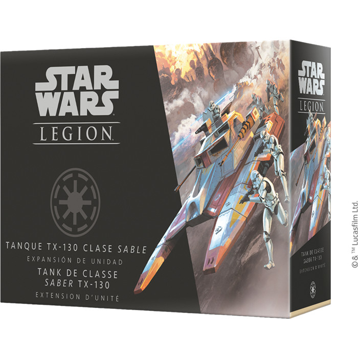 STAR WARS LEGION : TANK DE CLASSE SABER TX-130 STAR WARS LEGION : TANK DE CLASSE SABER TX-130