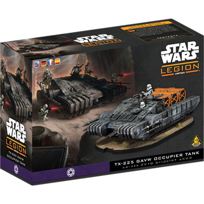 STAR WARS LEGION : TX-225 GAVW OCCUPIER TANK (REISSUE) STAR WARS LEGION : TX-225 GAVW OCCUPIER TANK (REISSUE)