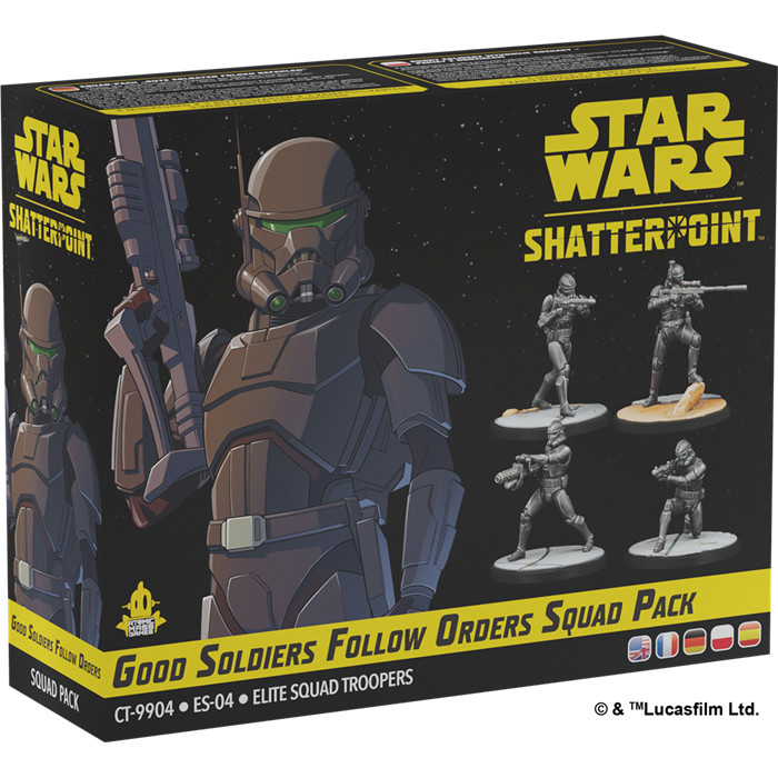 STAR WARS SHATTERPOINT : GOOD SOLDIERS FOLLOW ORDERS SQUAD STAR WARS SHATTERPOINT : GOOD SOLDIERS FOLLOW ORDERS SQUAD