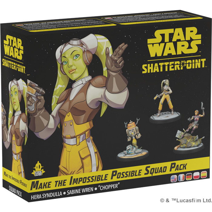 STAR WARS SHATTERPOINT : RENDRE L'IMPOSSIBLE POSSIBLE SET D'ESCOUADE STAR WARS SHATTERPOINT : RENDRE L'IMPOSSIBLE POSSIBLE SET D'ESCOUADE