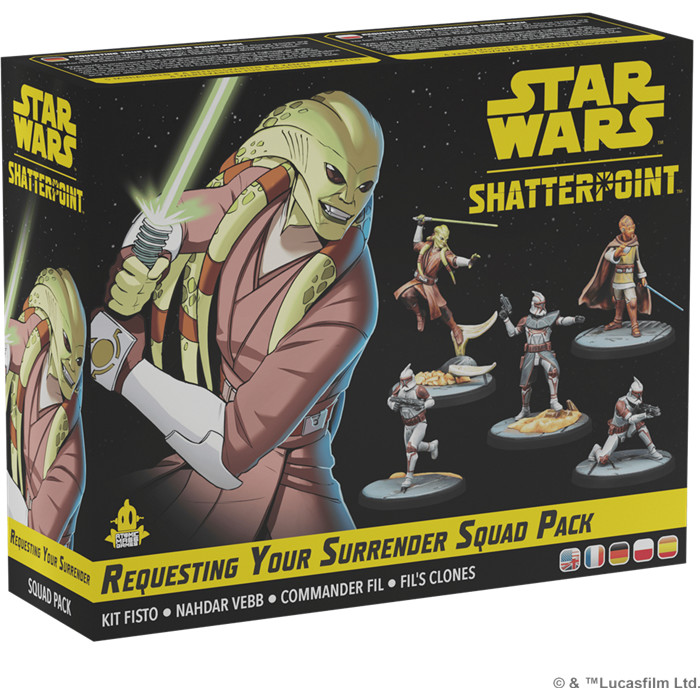 STAR WARS SHATTERPOINT - REQUESTING YOUR SURRENDER (SQUAD) STAR WARS SHATTERPOINT - REQUESTING YOUR SURRENDER (SQUAD)