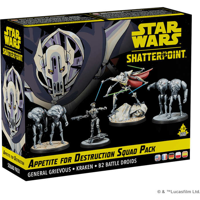 STAR WARS SHATTERPOINT : SOIF DE DESTRUCTION SET D'ESCOUADE STAR WARS SHATTERPOINT : SOIF DE DESTRUCTION SET D'ESCOUADE