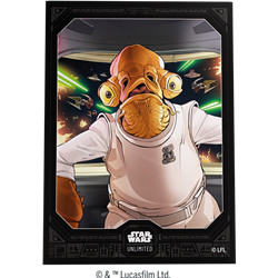 STAR WARS UNLIMITED - ART SLEEVES - ADMIRAL ACKBAR