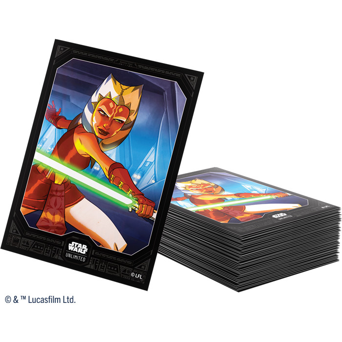 STAR WARS UNLIMITED - ART SLEEVES - AHSOKA TANO STAR WARS UNLIMITED - ART SLEEVES - AHSOKA TANO