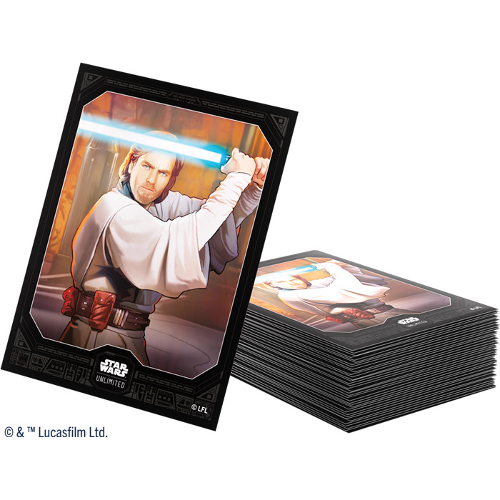 STAR WARS UNLIMITED - ART SLEEVES - OBI-WAN KENOBI STAR WARS UNLIMITED - ART SLEEVES - OBI-WAN KENOBI