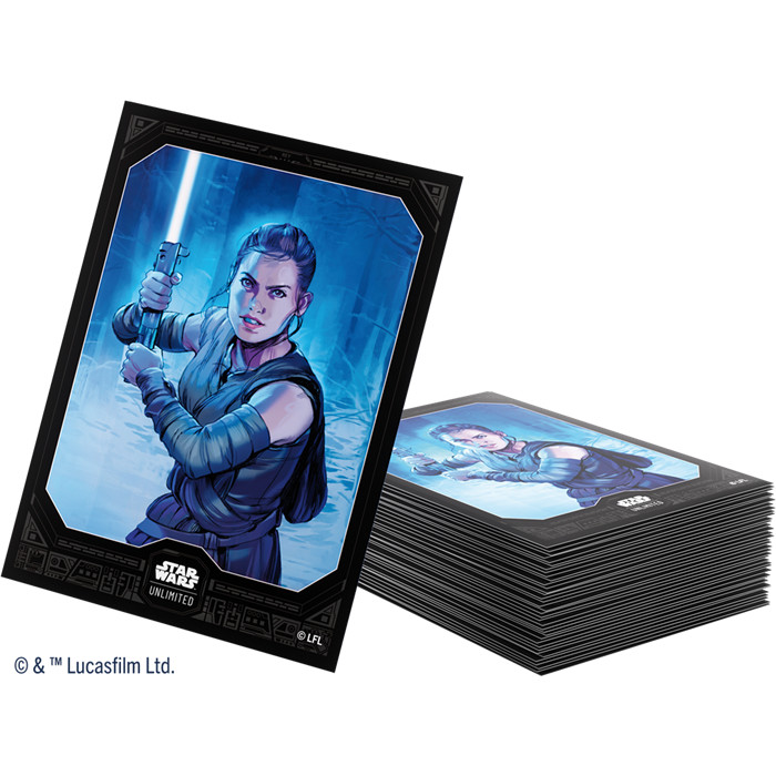 STAR WARS UNLIMITED - ART SLEEVES - REY STAR WARS UNLIMITED - ART SLEEVES - REY