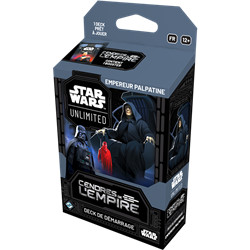 STAR WARS UNLIMITED - CENDRES DE L'EMPIRE DECK EMPEREUR PALPATINE